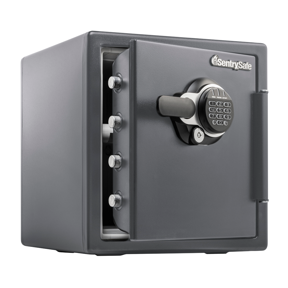 SentrySafe Fireproof and Waterproof Steel-Cased Home Safe - 1.19 Cubic Feet, 17.8 x 16.3 x 19.3 Inches