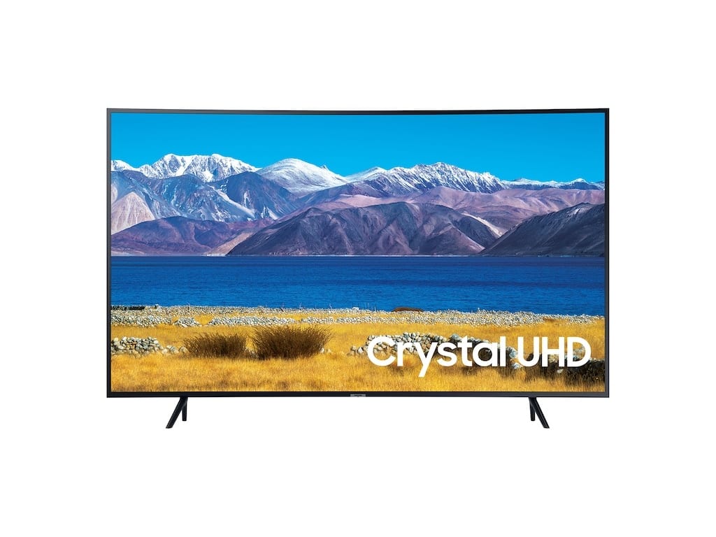 Samsung UN65TU8300FXZA 65" Crystal UHD Curved Screen Smart LED TV (Charcoal Black)