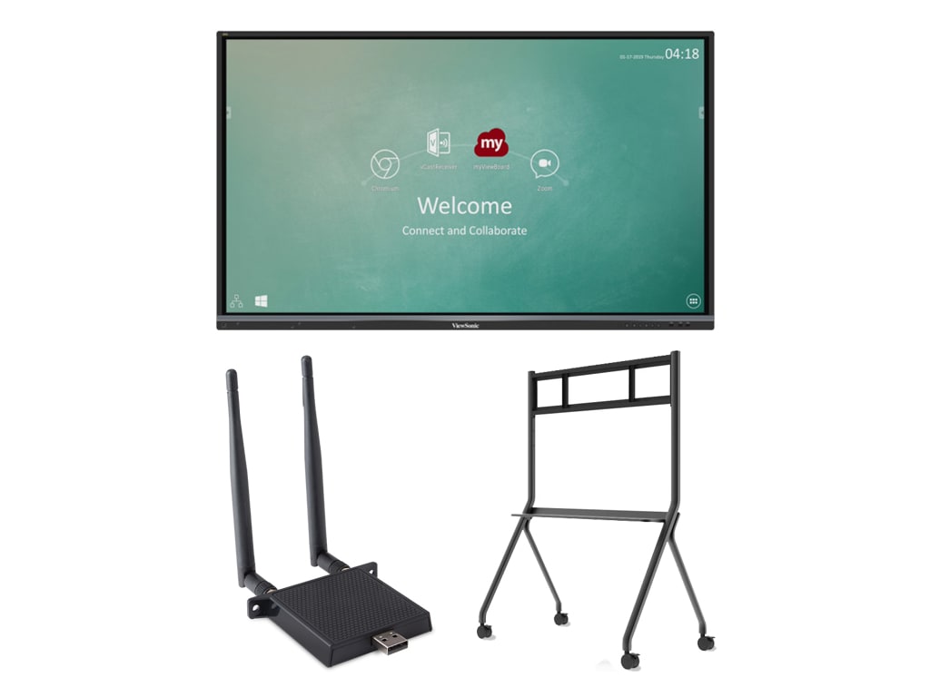 ViewSonic IFP6550 65" Interactive Flat Panel Display Bundle – Clary Business Mac