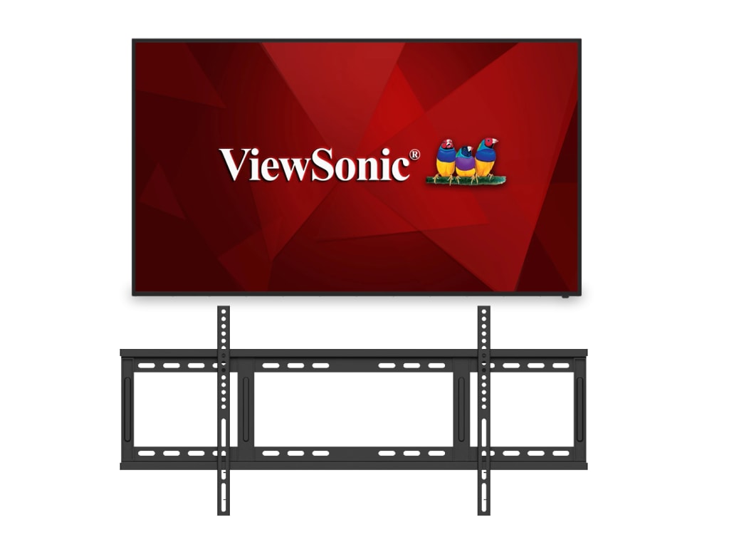 ViewSonic CDE7512-E1 75" 4K Ultra HD Display Fixed Wall Mount