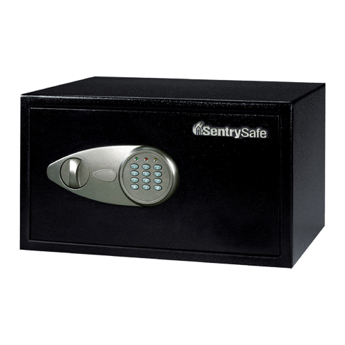 SentrySafe Digital Security Safe - Fireproof and Waterproof Steel Safe 0.98 Cubic Feet Capacity,  8.9 x 16.9 x 13.6 Inches, 24 lbs