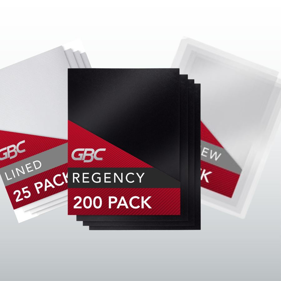GBC 7mil 8.5"x11" Coil Punched Clear View Covers (100pk) – Clary Business Machin
