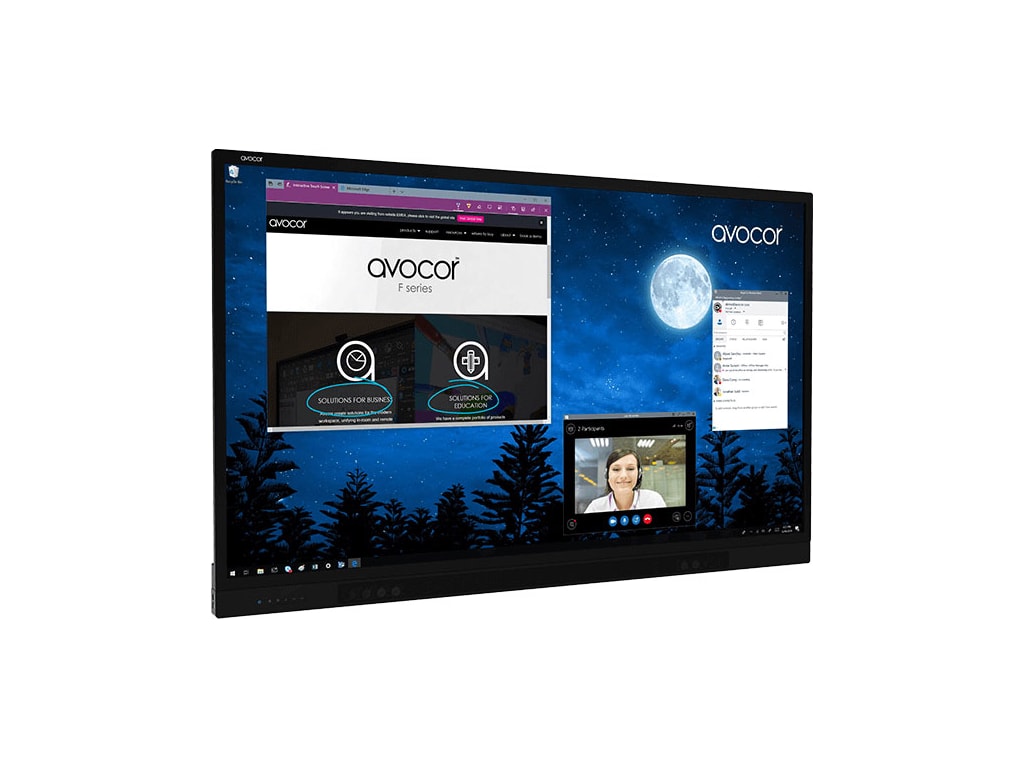 Avocor AVF-7550 75" Interactive Flat Panel Display