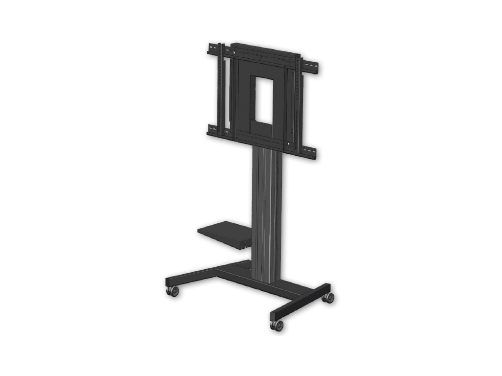 Promethean AP-FSM Fixed-Height Mobile Stand - Black.