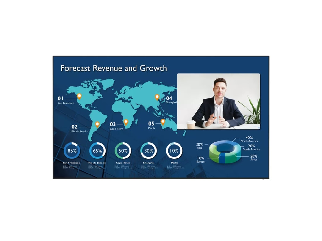 BenQ CS7501 75" Interactive Flat Panel Display – Clary Business Machines