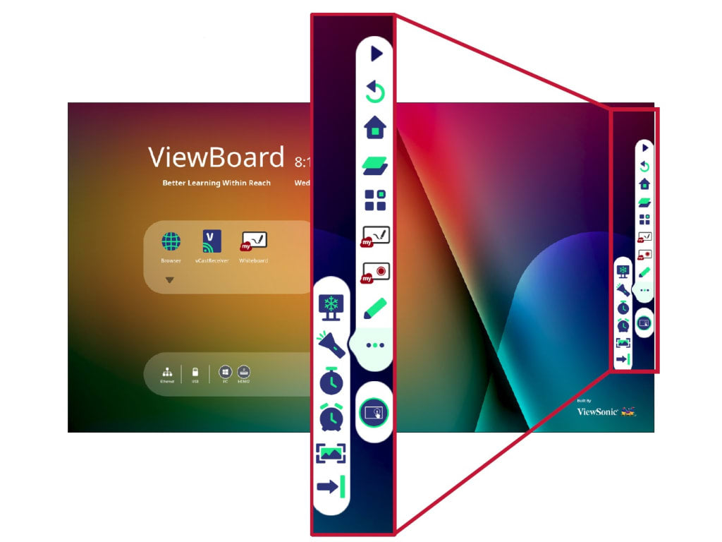 ViewSonic IFP7552-1C 75" Interactive Whiteboard
