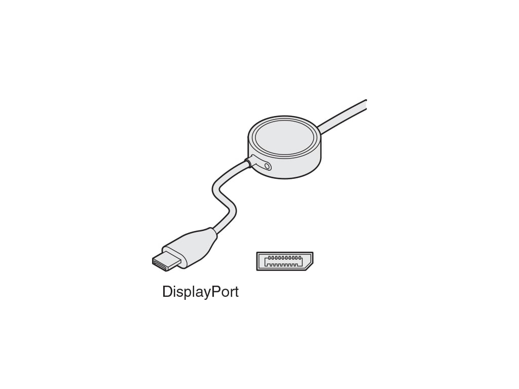 Steelcase MS02PKDP01 Puck Display Port