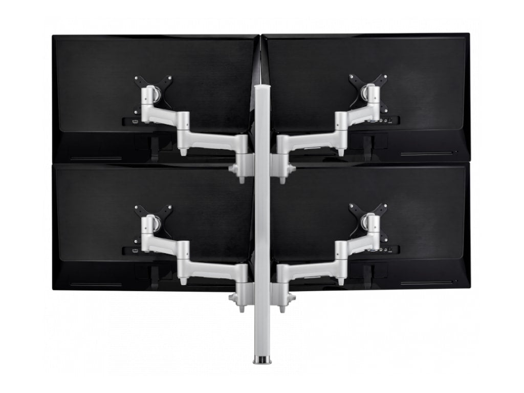 Atdec AWMS-4-4675-H-B Quad Monitor Arms