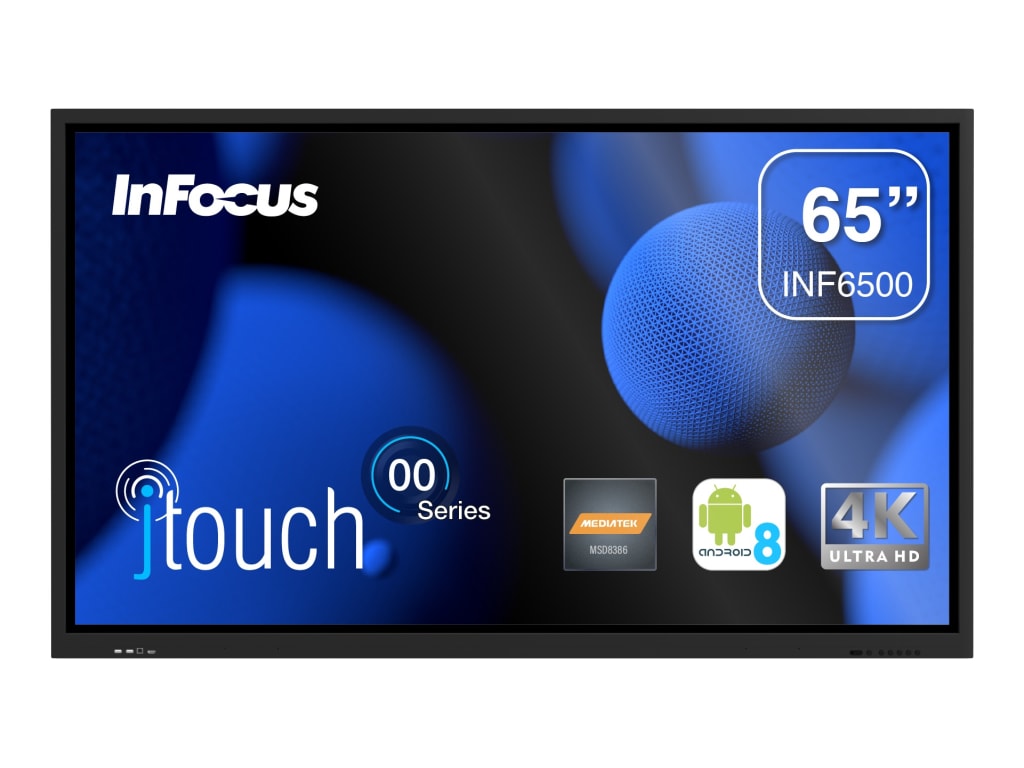 InFocus INF6500 65" 4K Interactive Flat Panel Display – Clary Business Machines