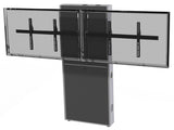 AVFi LFT7000WM-D - 27" Dual Monitor Wall Mounted Lift Stand (Gray)