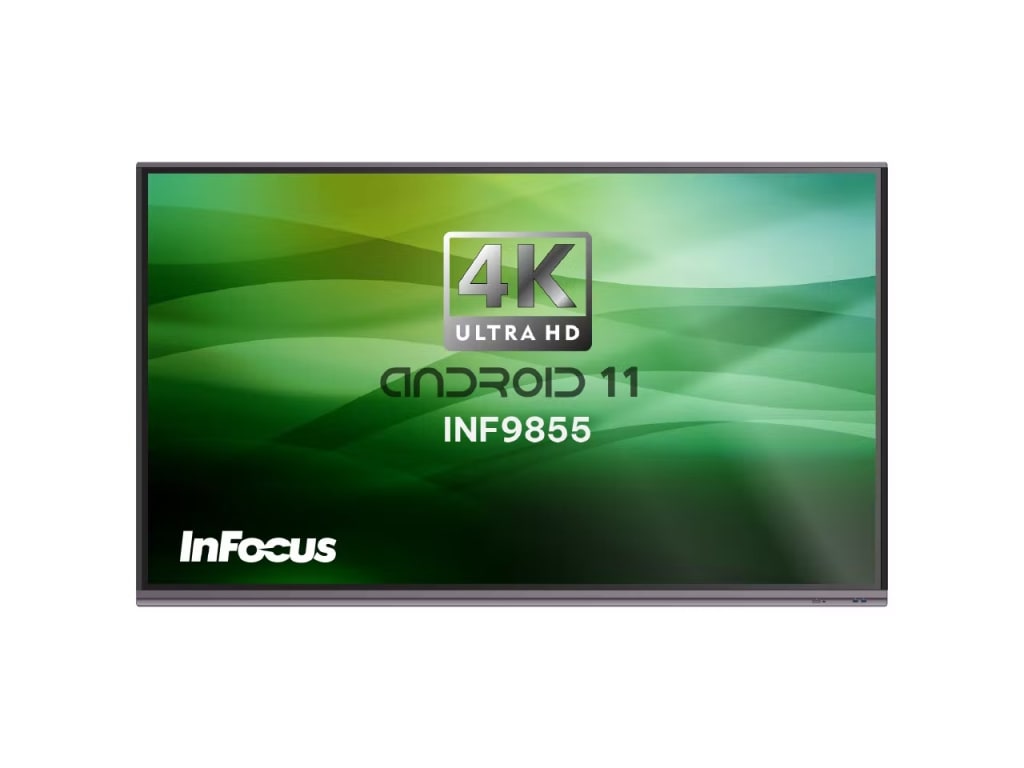 InFocus INF9855 98" 4K Interactive Flat Panel Display – Clary Business Machines