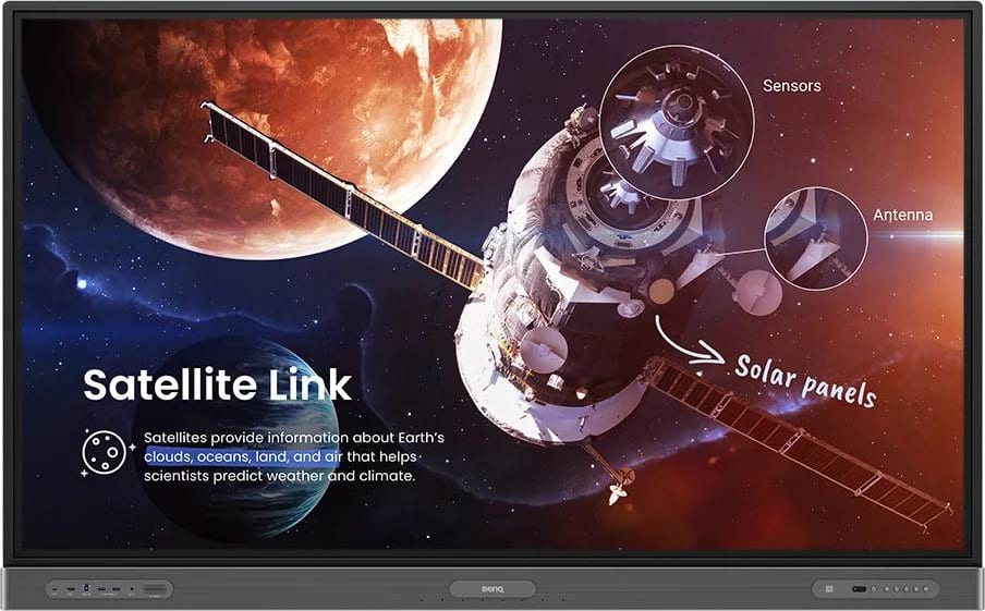 BenQ RP7503 75" Interactive Flat Panel Display for Education – Clary Business Ma