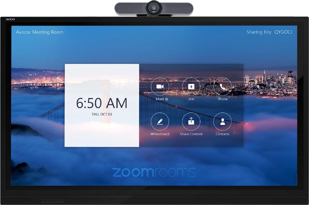 Avocor ALZ-8620 86" Zoom Room System Interactive Flat Panel Display – Clary Busi