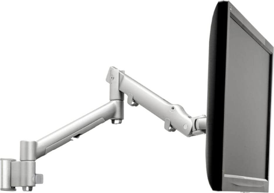 Atdec AWMS-DW6-B Single Display Wall Mount (Black)