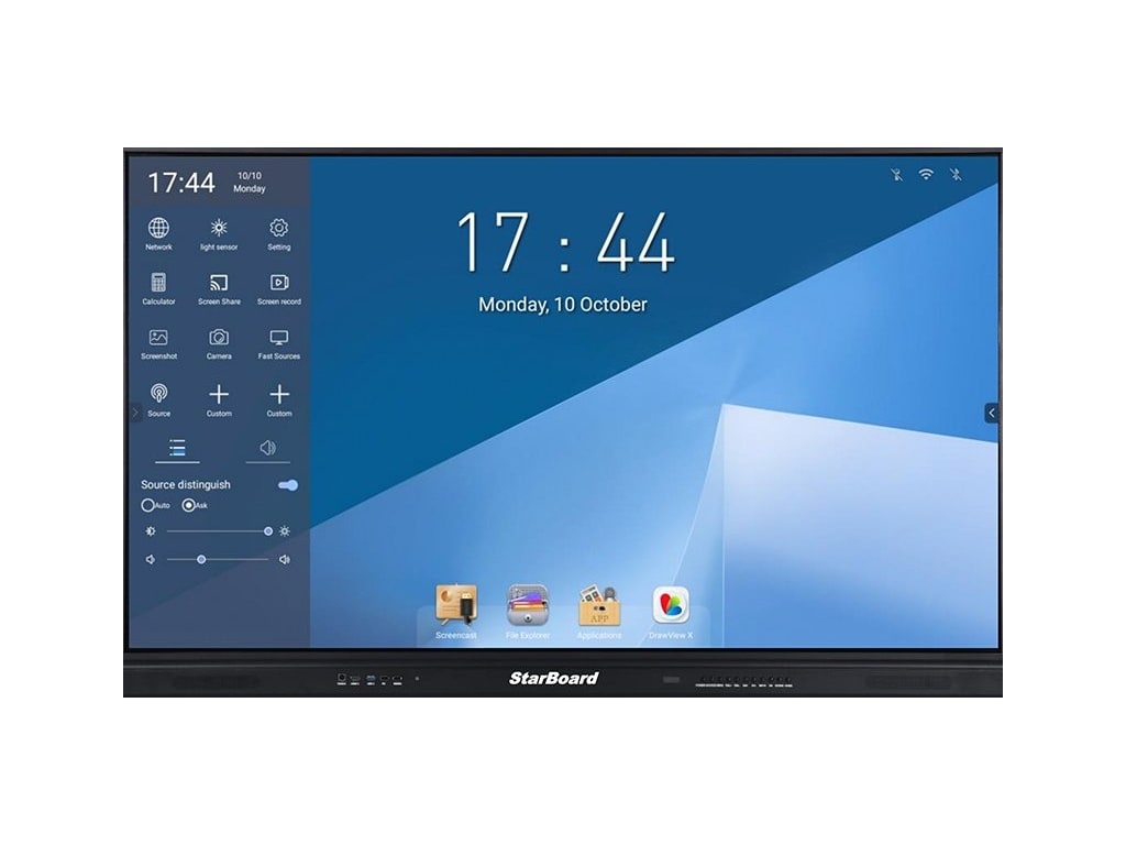 StarBoard TE-QS-11.1-75 75" Interactive Flat Panel Display – Clary Business Mach