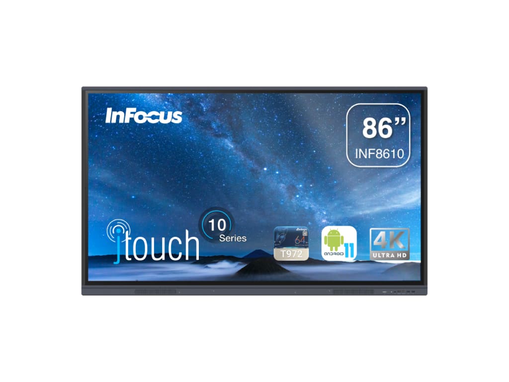 InFocus INF8610 86-inch 4K JTouch Interactive Flat Panel Display – Clary Busines