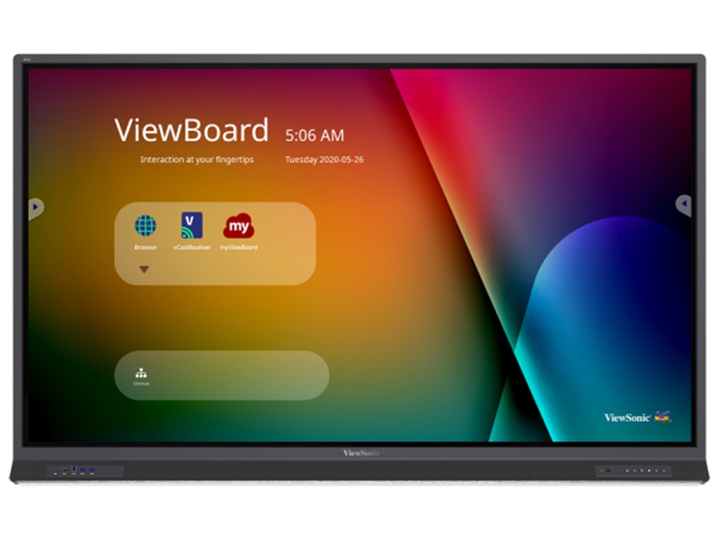 ViewSonic IFP7552 75" Interactive Flat Panel Interactive Flat Panel Di – Clary B