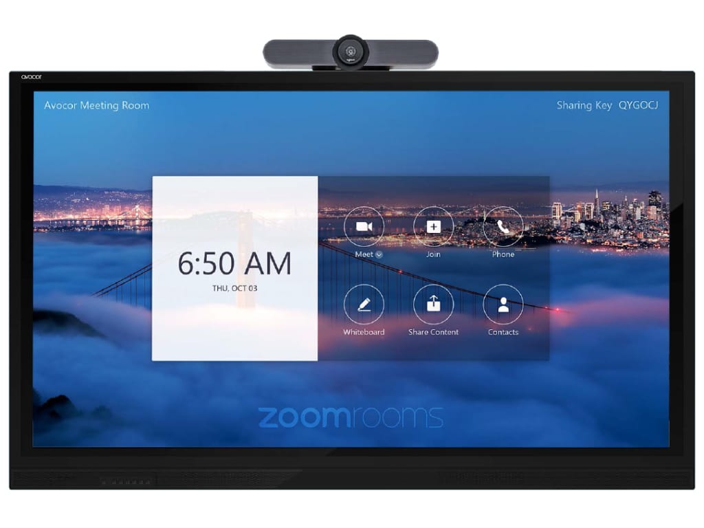 Avocor ALZ-5530 55" Zoom Room System Interactive Flat Panel Display – Clary Busi