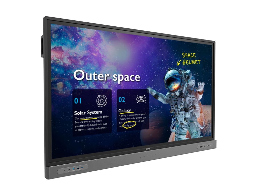BenQ RM6503 65" Interactive Flat Panel Display – Clary Business Machines