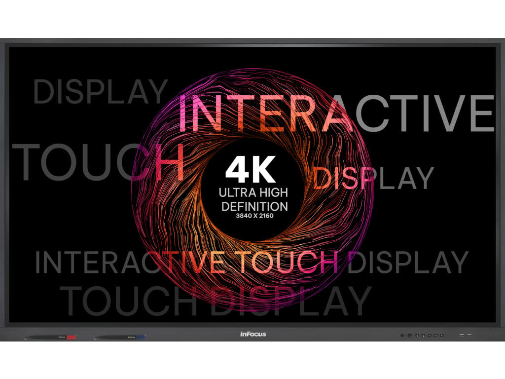 InFocus INF7540e JTouch 40 75" Interactive Flat Panel Display - 4K JTouch 40