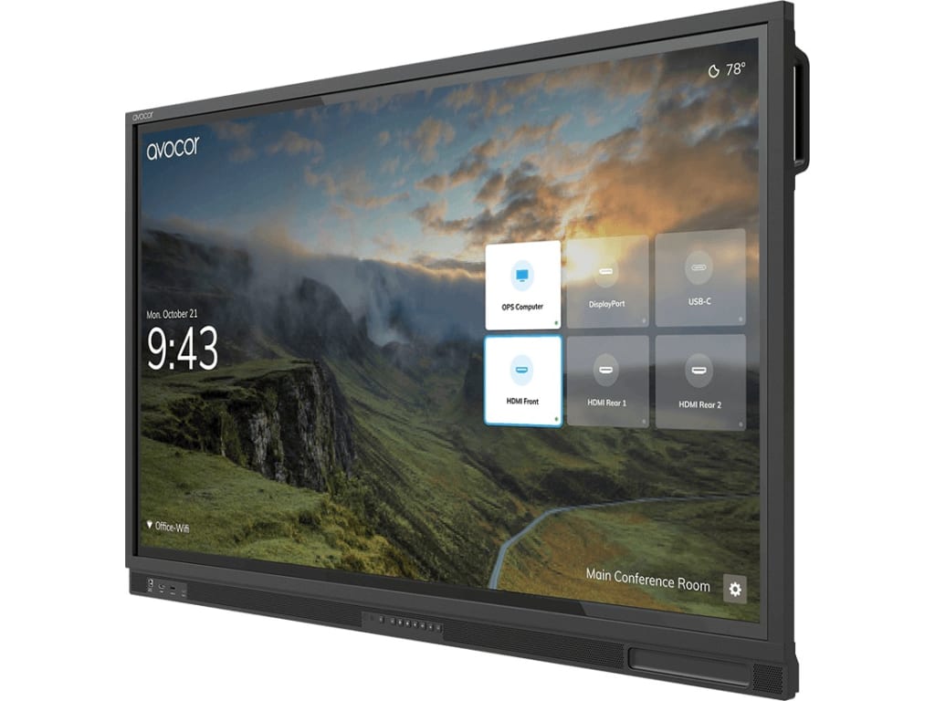 Avocor AVE-8630-A 86" Interactive Flat Panel Display