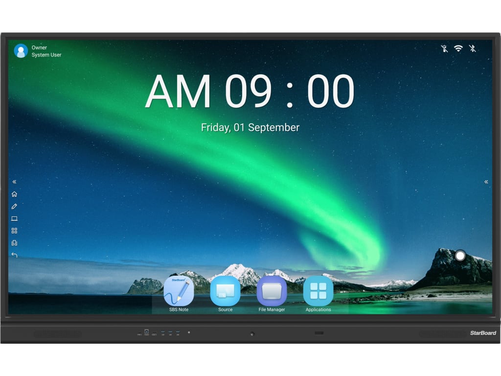 StarBoard 65" 4K Ultra HD Interactive Flat Panel Display – Clary Business Machin