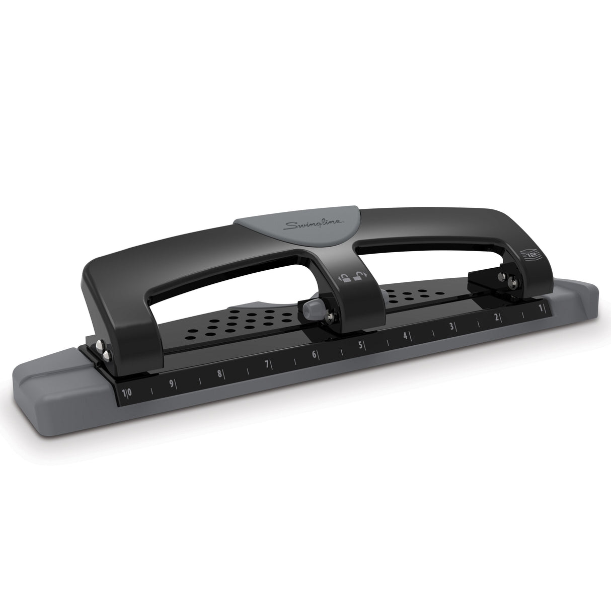 Swingline SmartTouch 3-Hole Punch, Model ST-12, Office Tool