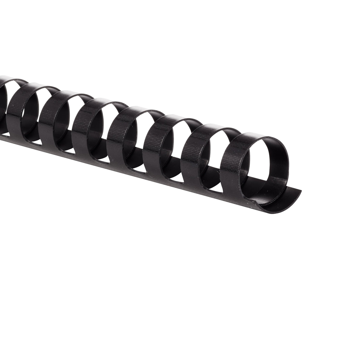 GBC CombBind 5/8" Black Binding Spines, 100 Pack