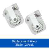 Swingline MultiCut 1215P Wavy Blade Replacement - 12", 2 Pack