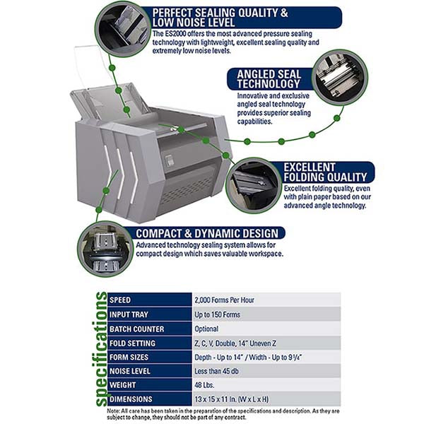 MBM ES-2000 Pressure Sealer