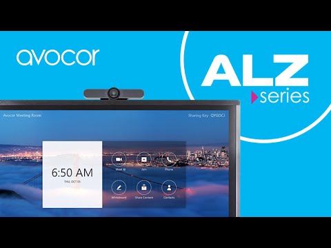 Avocor ALZ-8650 86" InGlass Zoom Room System Interactive Flat Panel Display