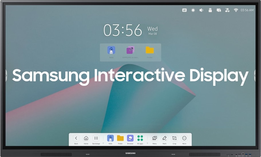 Samsung WA65C 65" Interactive Flat Panel Display for Education – Clary Business