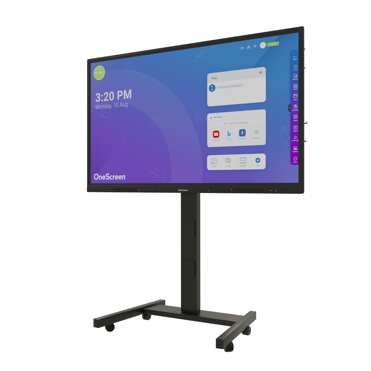 OneScreen TL7 55"Interactive Flat Panel Display