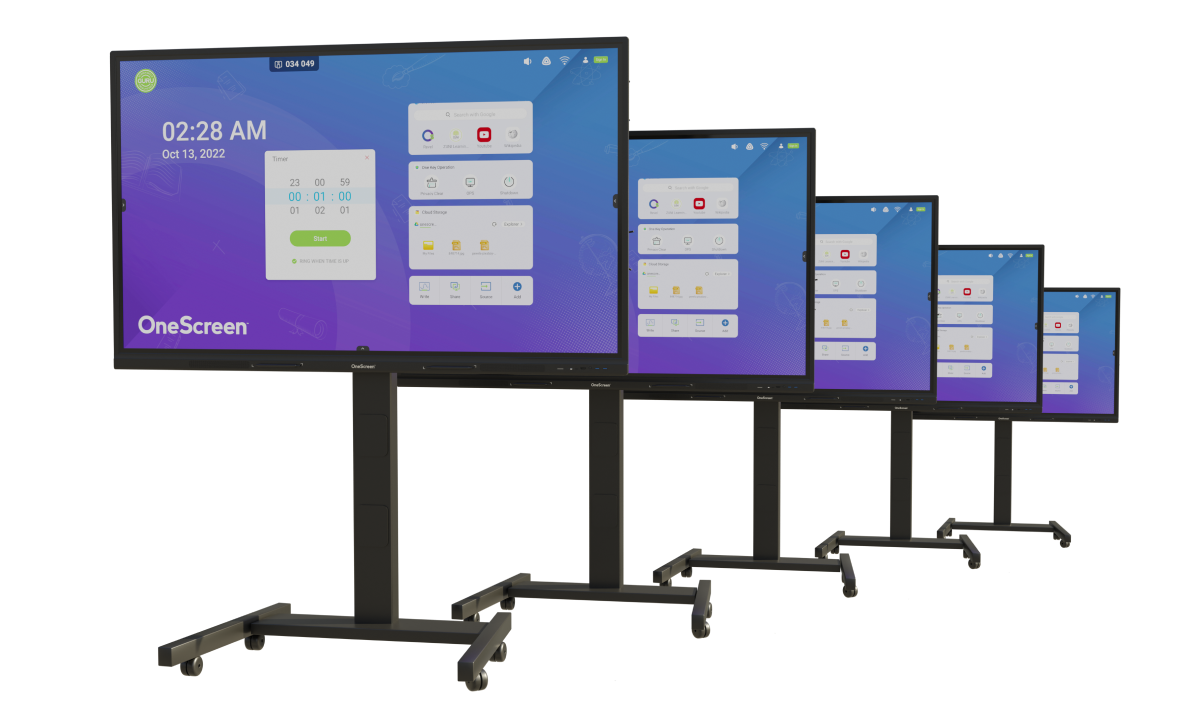 OneScreen TL7 105" Interactive Flat Panel Display
