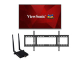 ViewSonic CDE4330-E1 43-inch 4K Digital Display Bundle